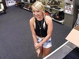 Dude offered cash to cute blonde for sex
